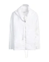 Crossley Woman Jacket White Size Xs Linen In White