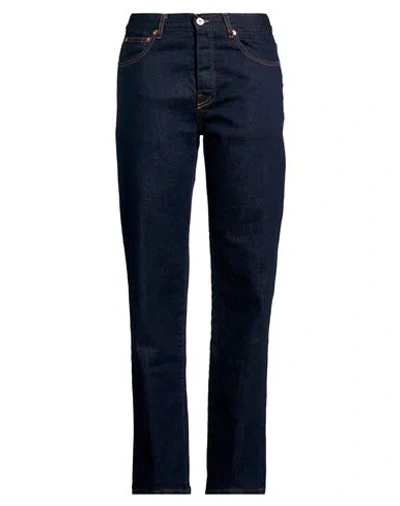 Crossley Woman Jeans Blue Size 26 Cotton, Elastane