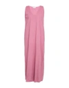 Crossley Woman Maxi Dress Antique Rose Size L Cotton, Elastane In Pink