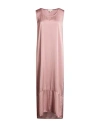 Crossley Woman Maxi Dress Antique Rose Size L Silk, Elastane In Pink