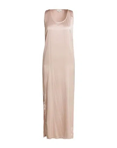 Crossley Woman Maxi Dress Blush Size Xs Silk, Elastane In Yellow