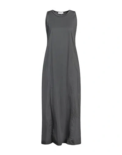 Crossley Woman Maxi Dress Lead Size Xs Cotton, Elastane In Grey