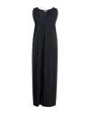 Crossley Woman Maxi Dress Midnight Blue Size Xl Cotton, Elastane