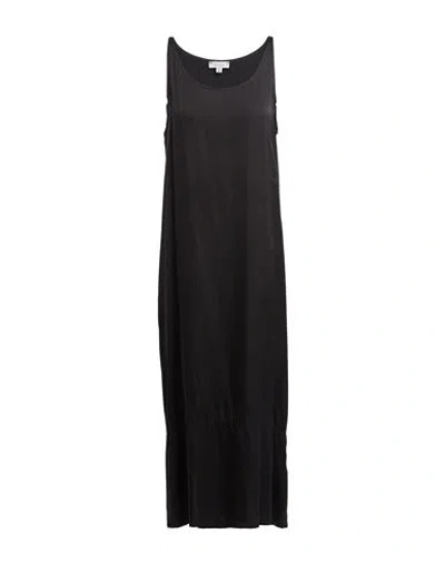 Crossley Woman Midi Dress Black Size L Silk, Elastane