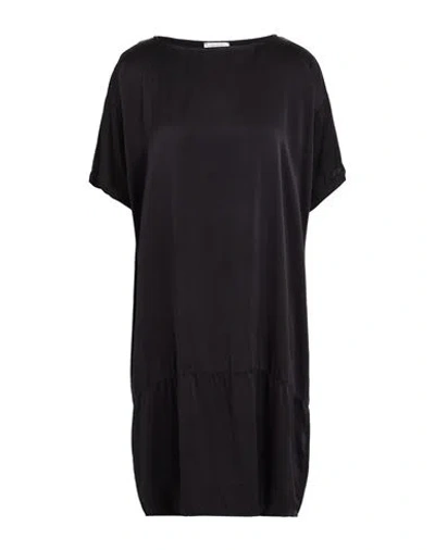 Crossley Woman Midi Dress Black Size M Silk, Elastane