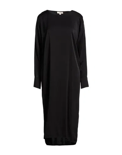Crossley Woman Midi Dress Black Size Xs Silk, Elastane