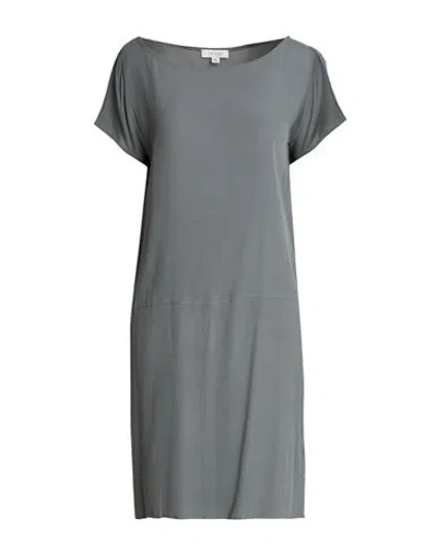Crossley Woman Midi Dress Grey Size Xs Viscose In Gray