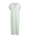 Crossley Woman Midi Dress Light Green Size Xs Cotton