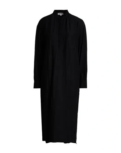 Crossley Woman Midi Dress Midnight Blue Size Xs Silk, Wool
