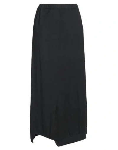 Crossley Woman Midi Skirt Black Size L Cotton