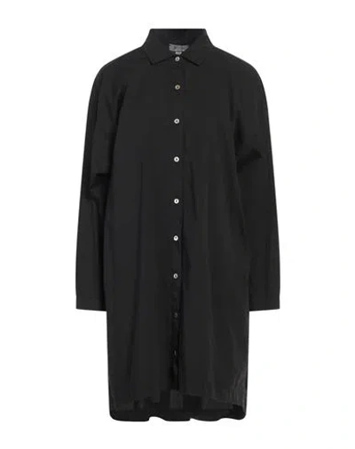 Crossley Woman Mini Dress Black Size M Cotton, Elastane