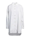 Crossley Woman Mini Dress White Size Xs Cotton