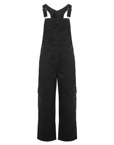 Crossley Woman Overalls Black Size Xs Cotton, Elastane