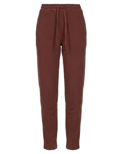 Crossley Woman Pants Brown Size S Cotton