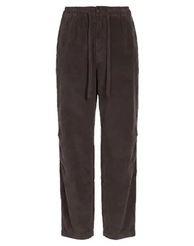 Crossley Woman Pants Dark Brown Size Xs Cotton, Elastane