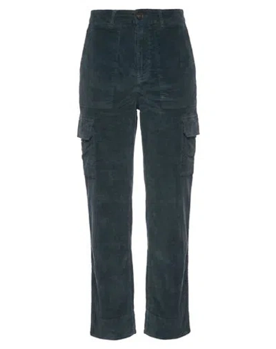 Crossley Woman Pants Deep Teal Size Xs Cotton, Elastane In Green