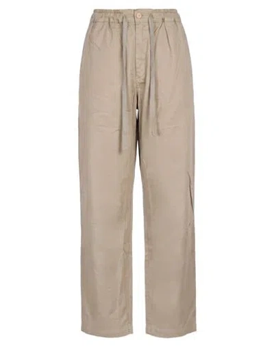 Crossley Woman Pants Grey Size Xs Cotton, Elastane In Brown