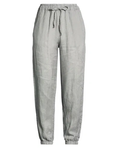 Crossley Woman Pants Grey Size Xs Linen