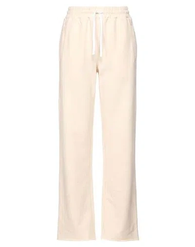 Crossley Woman Pants Ivory Size S Cotton In Neutral