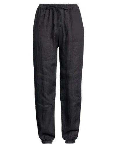 Crossley Woman Pants Midnight Blue Size Xs Linen