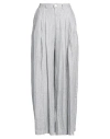 Crossley Woman Pants Sky Blue Size S Linen In Blue