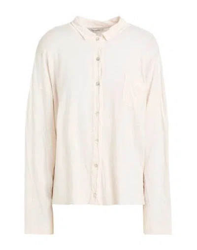 Crossley Woman Shirt Beige Size L Linen