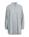 Crossley Woman Shirt Grey Size Xs Cotton In Grey