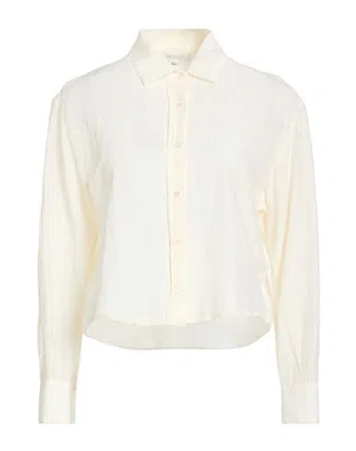 Crossley Woman Shirt Ivory Size Xs Silk, Wool In White