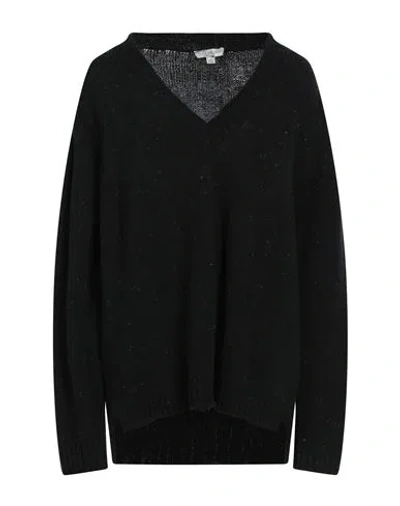 Crossley Woman Sweater Black Size L Wool, Polyamide
