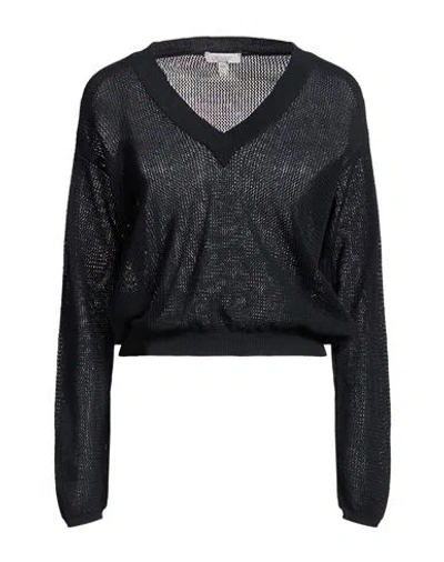 Crossley Woman Sweater Black Size M Cotton