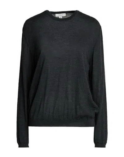 Crossley Woman Sweater Charcoal Size S Virgin Wool, Silk In Black