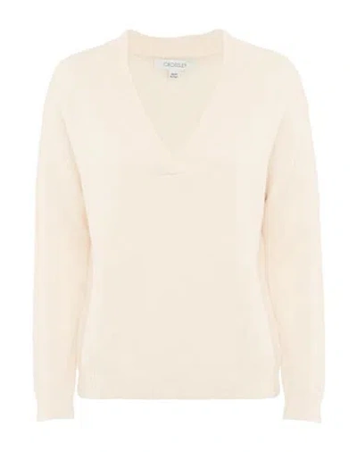 Crossley Woman Sweater Cream Size Xs Virgin Wool, Polyamide In Neutral