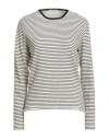 Crossley Woman Sweater Black Size S Cotton, Cashmere In Brown