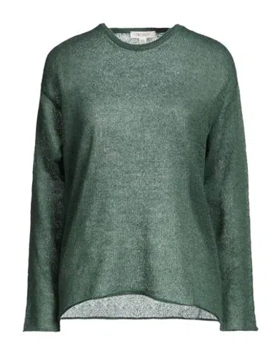 Crossley Woman Sweater Dark Green Size S Mohair Wool, Polyamide, Virgin Wool