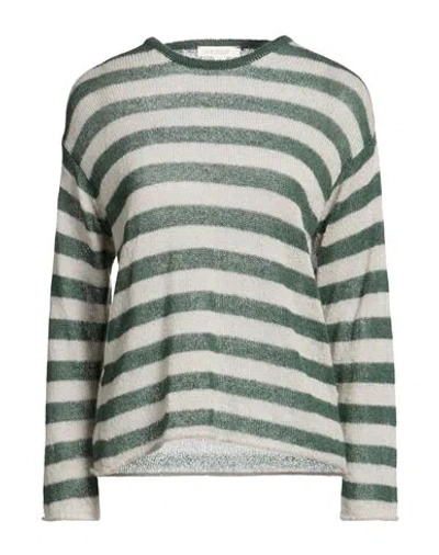 Crossley Woman Sweater Dark Green Size S Mohair Wool, Virgin Wool, Polyester