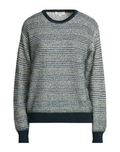 Crossley Woman Sweater Deep Teal Size S Virgin Wool, Mohair Wool, Polyamide, Acrylic In Gray