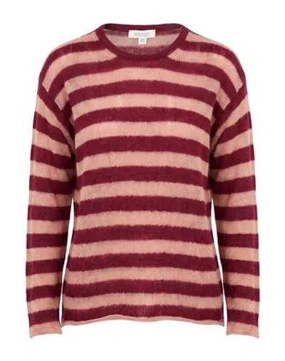Crossley Woman Sweater Garnet Size S Mohair Wool, Virgin Wool, Polyester In Multi