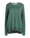 Crossley Woman Sweater Green Size S Virgin Wool In Green