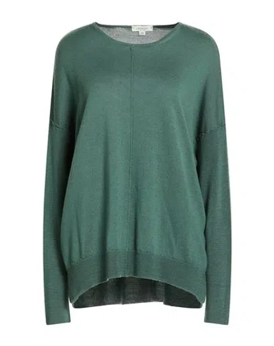 Crossley Woman Sweater Green Size S Virgin Wool