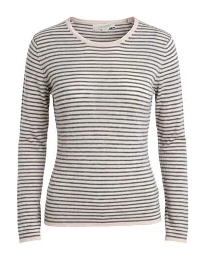Crossley Woman Sweater Grey Size Xs Virgin Wool In Multi