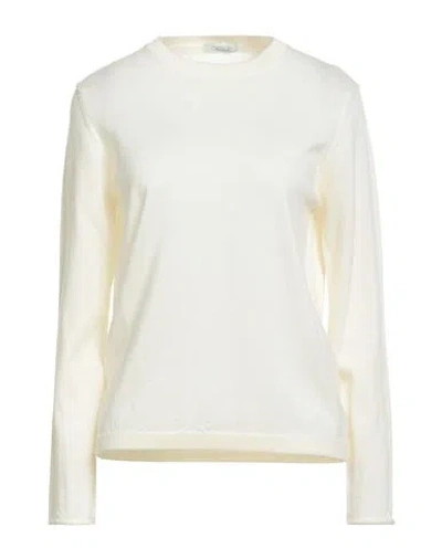 Crossley Woman Sweater Ivory Size L Virgin Wool In White