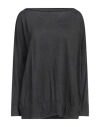 Crossley Woman Sweater Lead Size M Linen In Gray