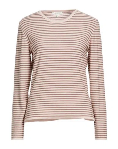 Crossley Woman Sweater Light Brown Size M Virgin Wool In Beige