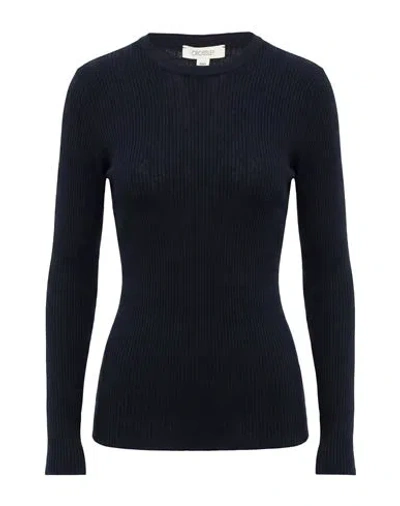 Crossley Woman Sweater Midnight Blue Size Xs Virgin Wool, Silk