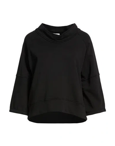 Crossley Woman Sweatshirt Black Size S Cotton