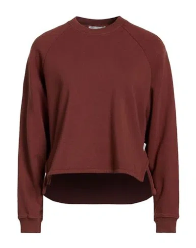 Crossley Woman Sweatshirt Brown Size M Cotton