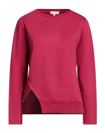 Crossley Woman Sweatshirt Garnet Size M Cotton In Red