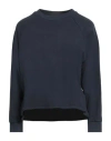 Crossley Woman Sweatshirt Navy Size M Cotton In Blue