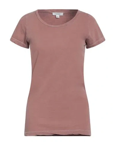 Crossley Woman T-shirt Antique Rose Size M Cotton In Pink