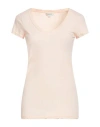 Crossley Woman T-shirt Apricot Size S Cotton In Orange